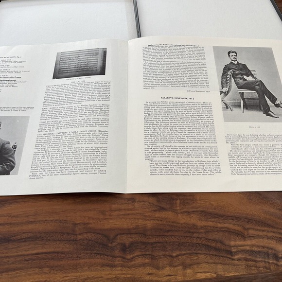 Sibelius: Kullervo, Berglund, Premiere Recording, Angel SB-3778, 2xLP Box Set - Picture 5 of 11